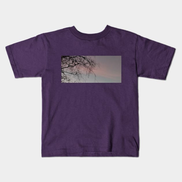 Branches and sky Kids T-Shirt by Riksr4ks